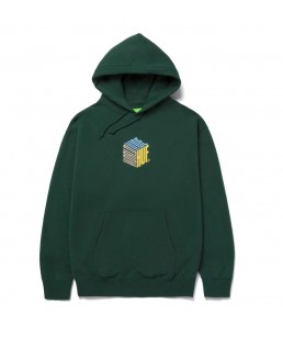 HUF 'DIMENSIONS P/O HOODIE' - FOREST GREEN