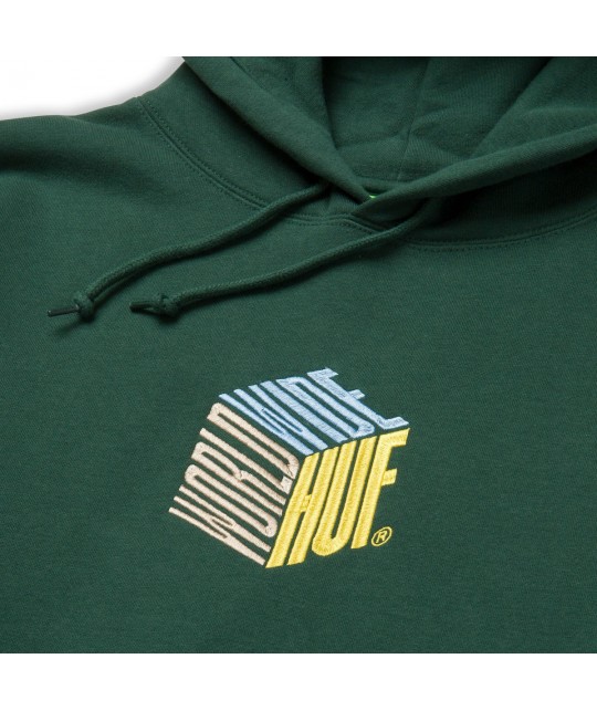 HUF 'DIMENSIONS P/O HOODIE' - FOREST GREEN