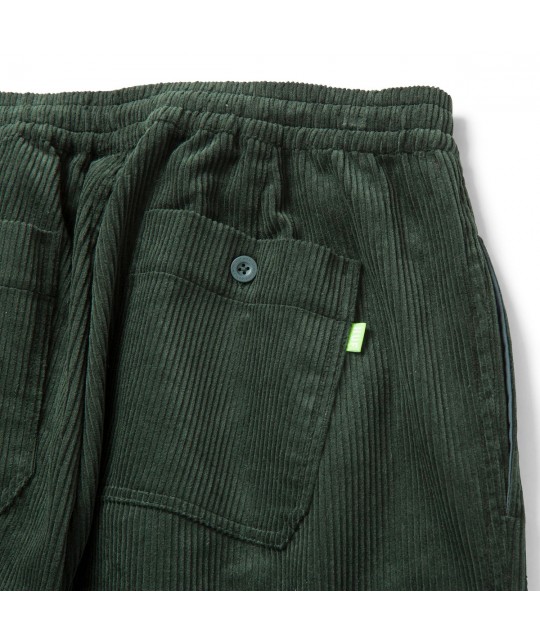 HUF 'CORDUROY LEISURE PANT' - FOREST GREEN