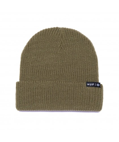HUF 'ESSENTIALS' USUAL BEANIE - OLIVE