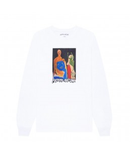 FUCKING AWESOME 'DILL COLLAGE' L/s TEE WHITE