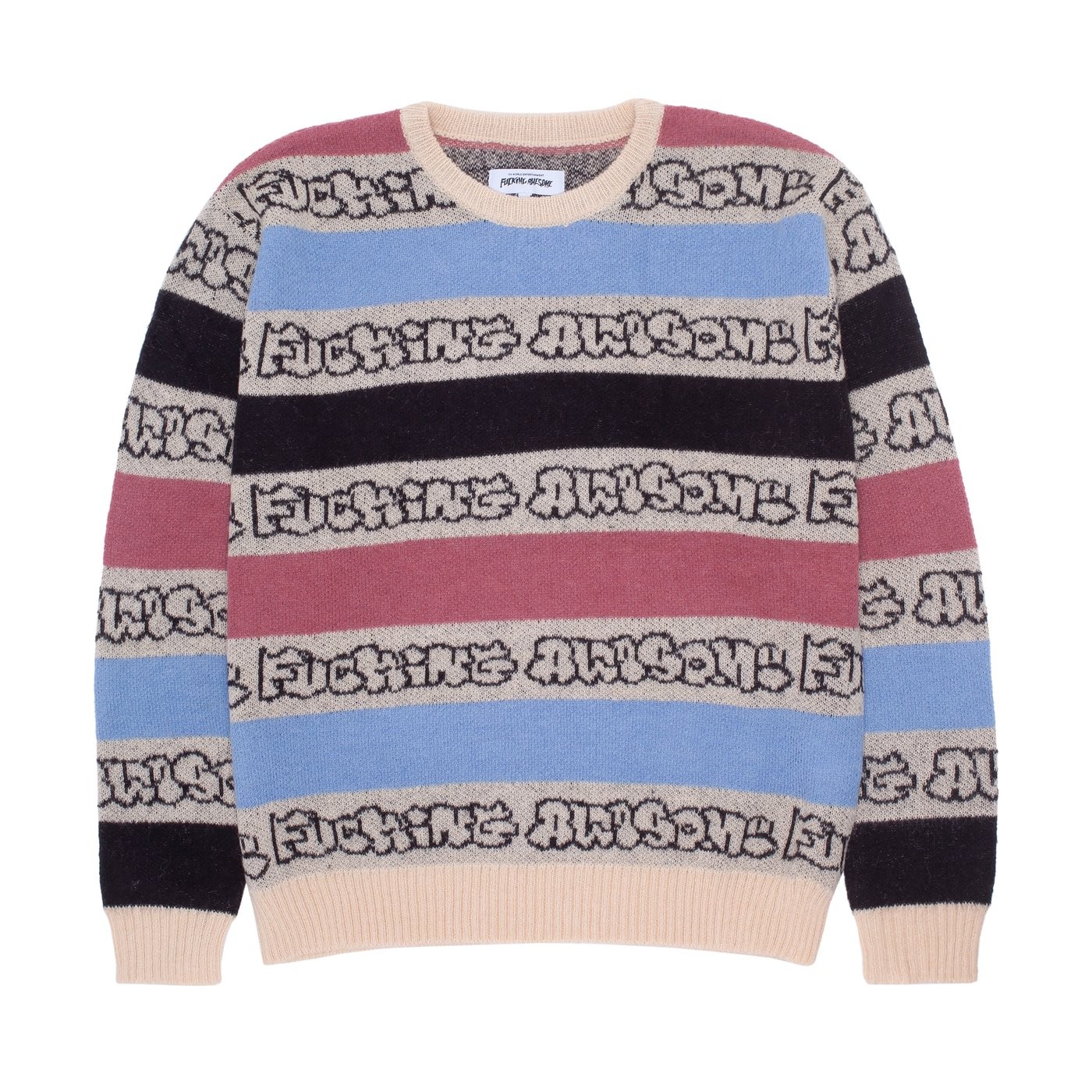 FUCKING AWESOME 'WANTO BRUSHED' SWEATER - Source Skateshop