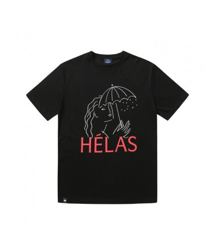 HELAS 'HELAROUSSE TEE' BLACK