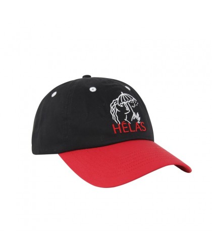 HELAS 'HELAROUSSE CAP' BLACK / RED