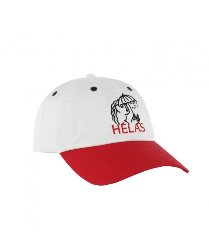 HELAS 'HELAROUSSE CAP' WHITE / RED