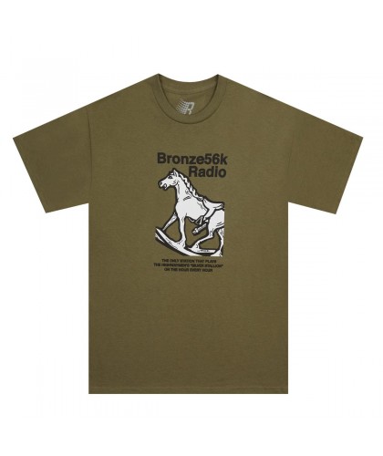 BRONZE 56K 'SILVER STATION' TEE MILITARY GREEN