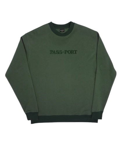 PASS~PORT 'ORGANIC OFFICIAL' SWEATER FOREST