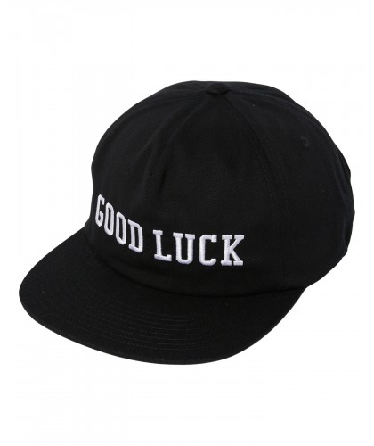 HUF 'GOODLUCK' CAP BLACK