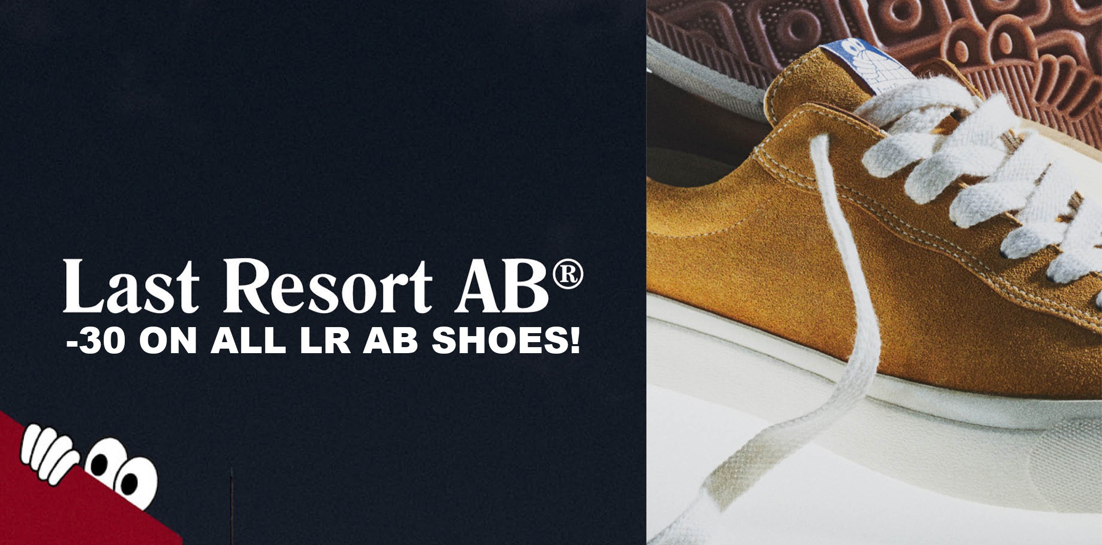 -30% on all Last Resort AB shoes